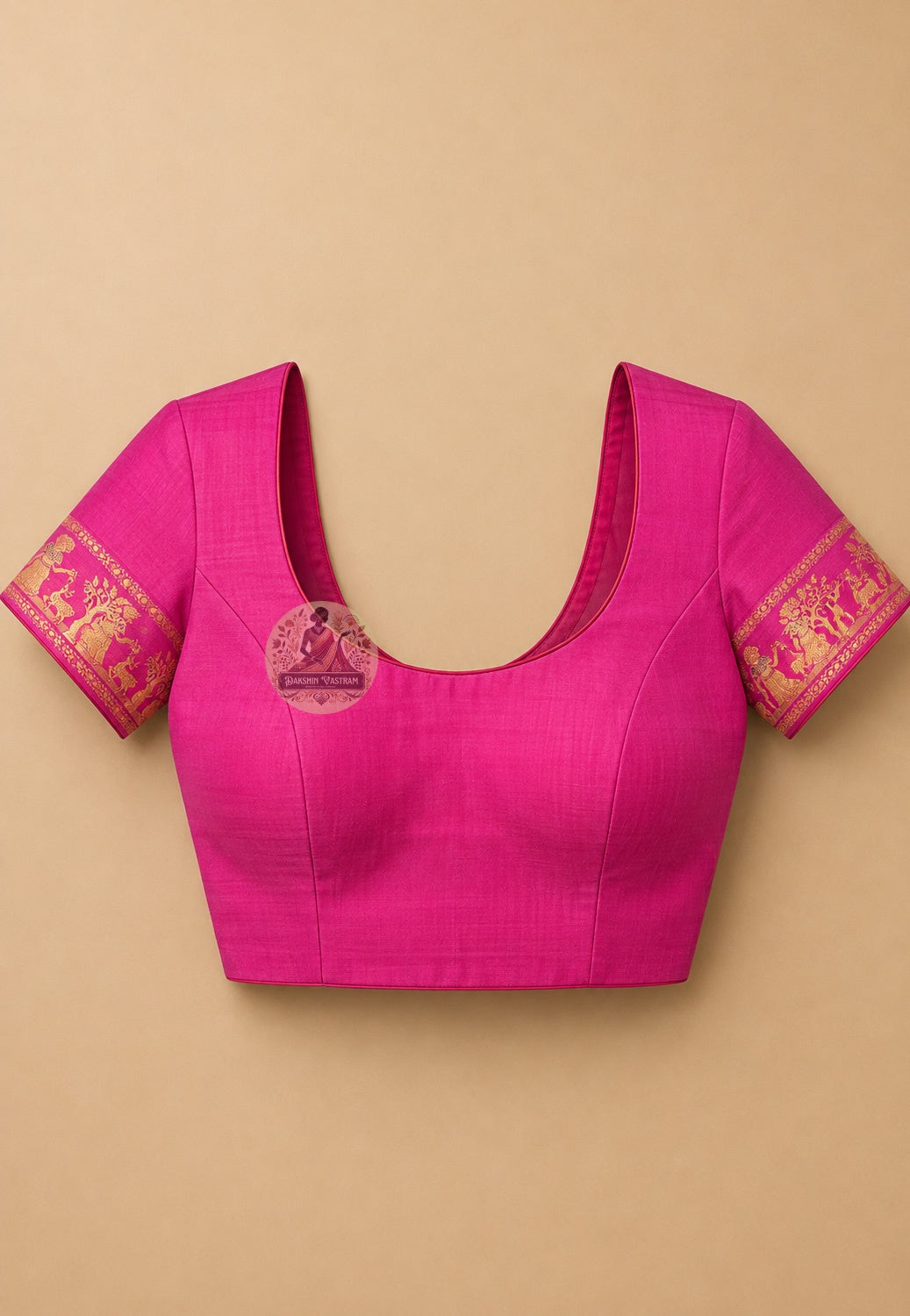 Matching blouse piece included with Baluchari Silk Saree, handloom bridal heritage Bengal West Bengal