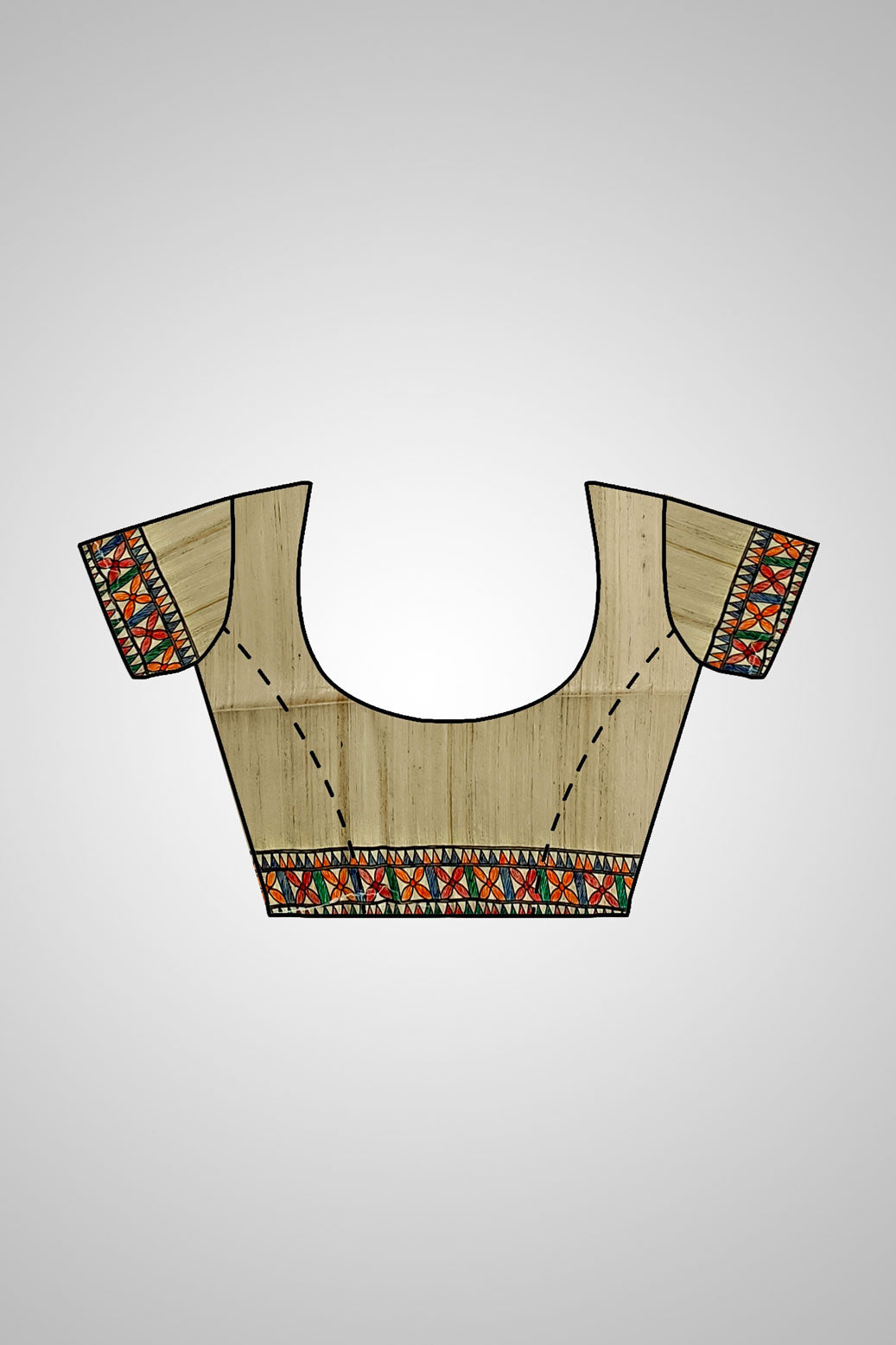 Buy Heritage Silk Saree online – Ghicha Tussar with matching blouse piece