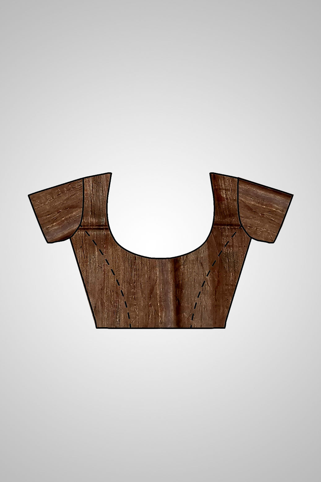 Buy Tussar Saree online – Complete saree with blouse piece view