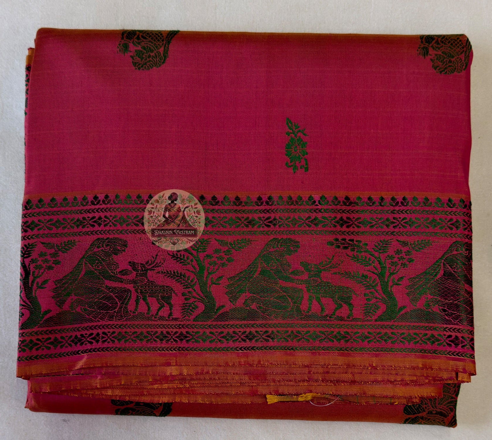 Buy Baluchari Pure Silk Saree online from Dakshin Vastram – traditional handloom weave for every Indian city