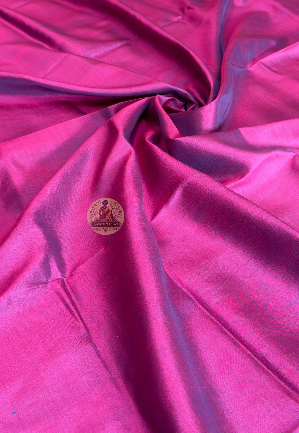 Close-up of Bishnupur Katan silk pallu with hand-woven heritage motifs placed with devotion and care, carrying the memory of Bishnupur's temples and centuries of Bengal artistic tradition into every occasion that matters