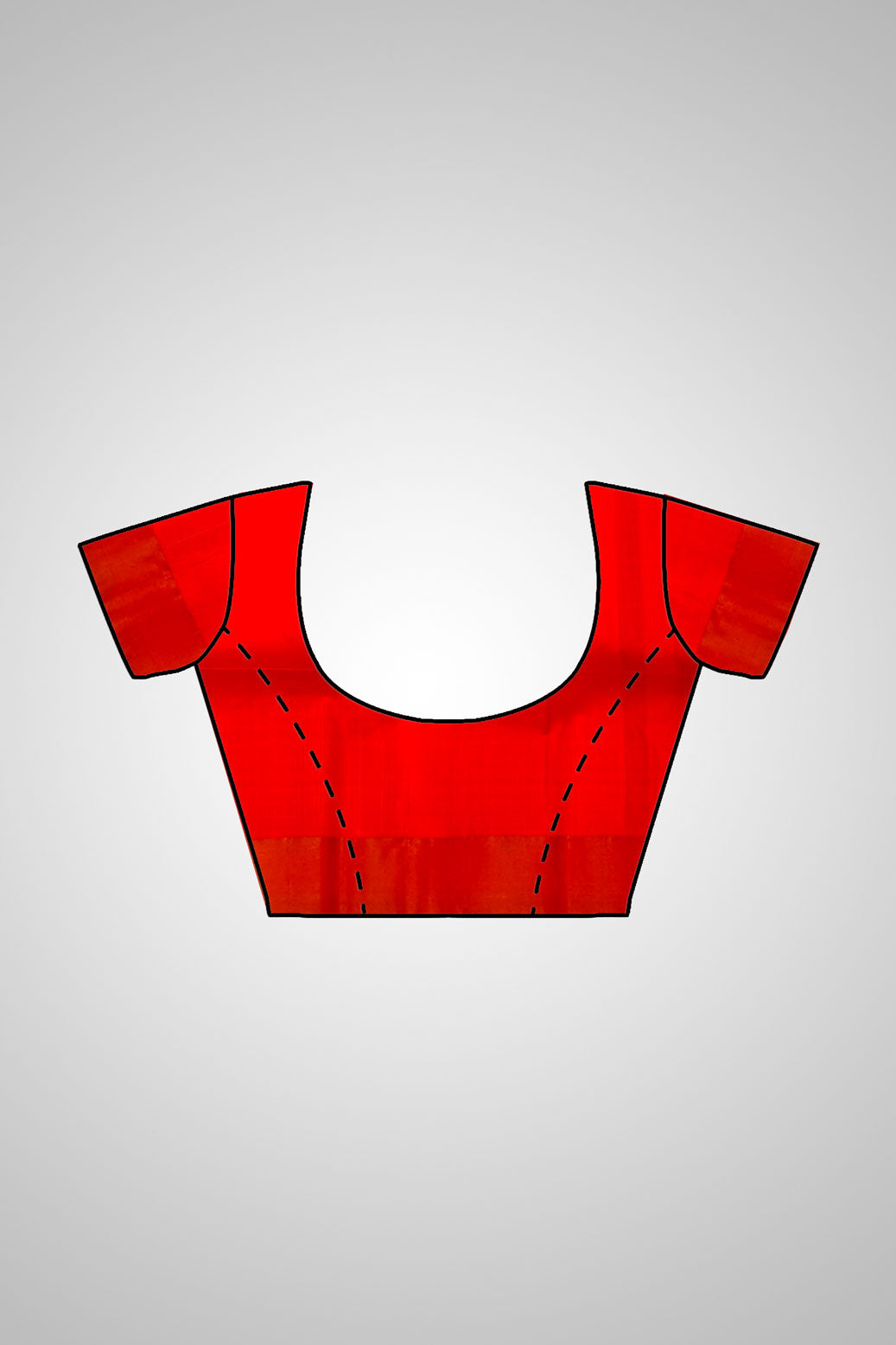 Shop Indian Pure Silk Saree – Blouse and full ensemble view