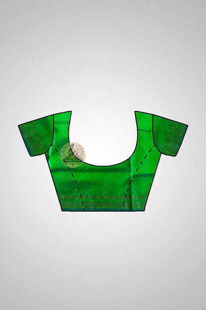 Buy Pure Silk Saree online – close-up of Katan silk texture