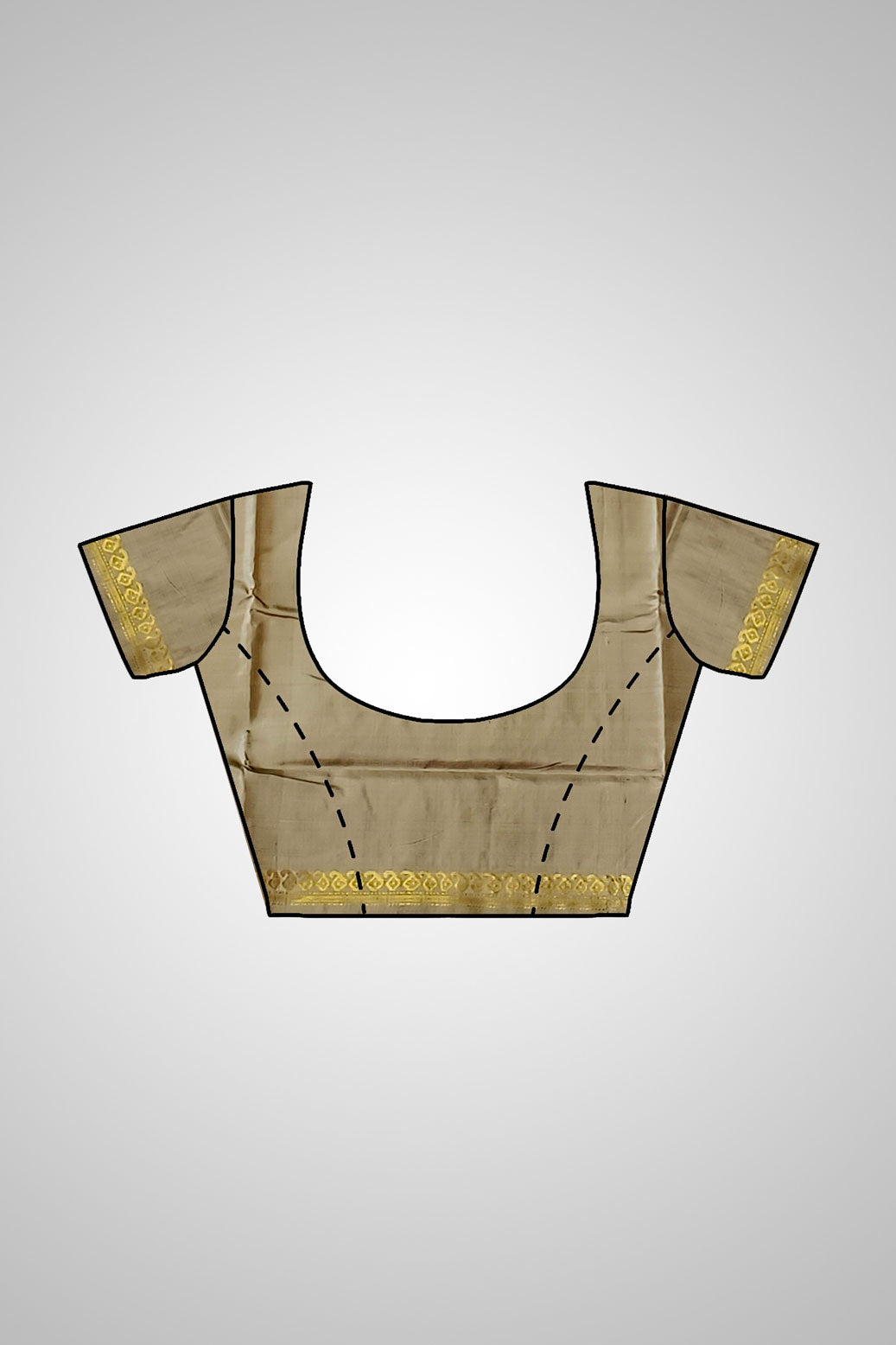 Buy Zari Par Saree online – Saree and blouse design display