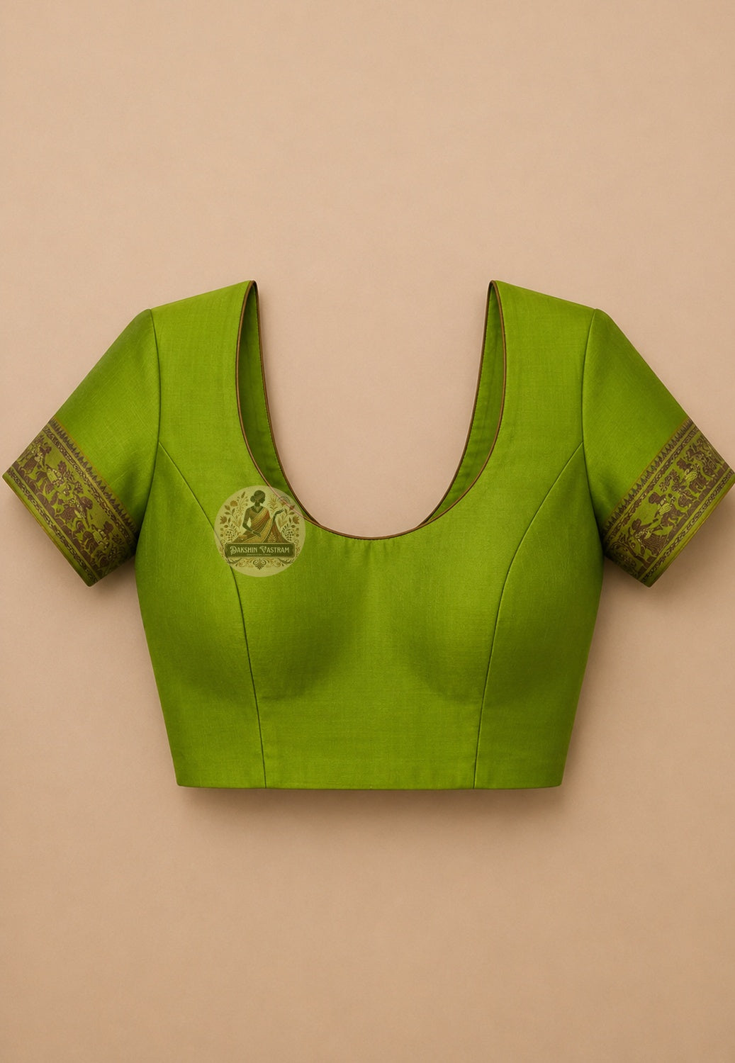 Matching blouse piece included with Baluchari Silk Saree, handloom mythological Bengal West Bengal