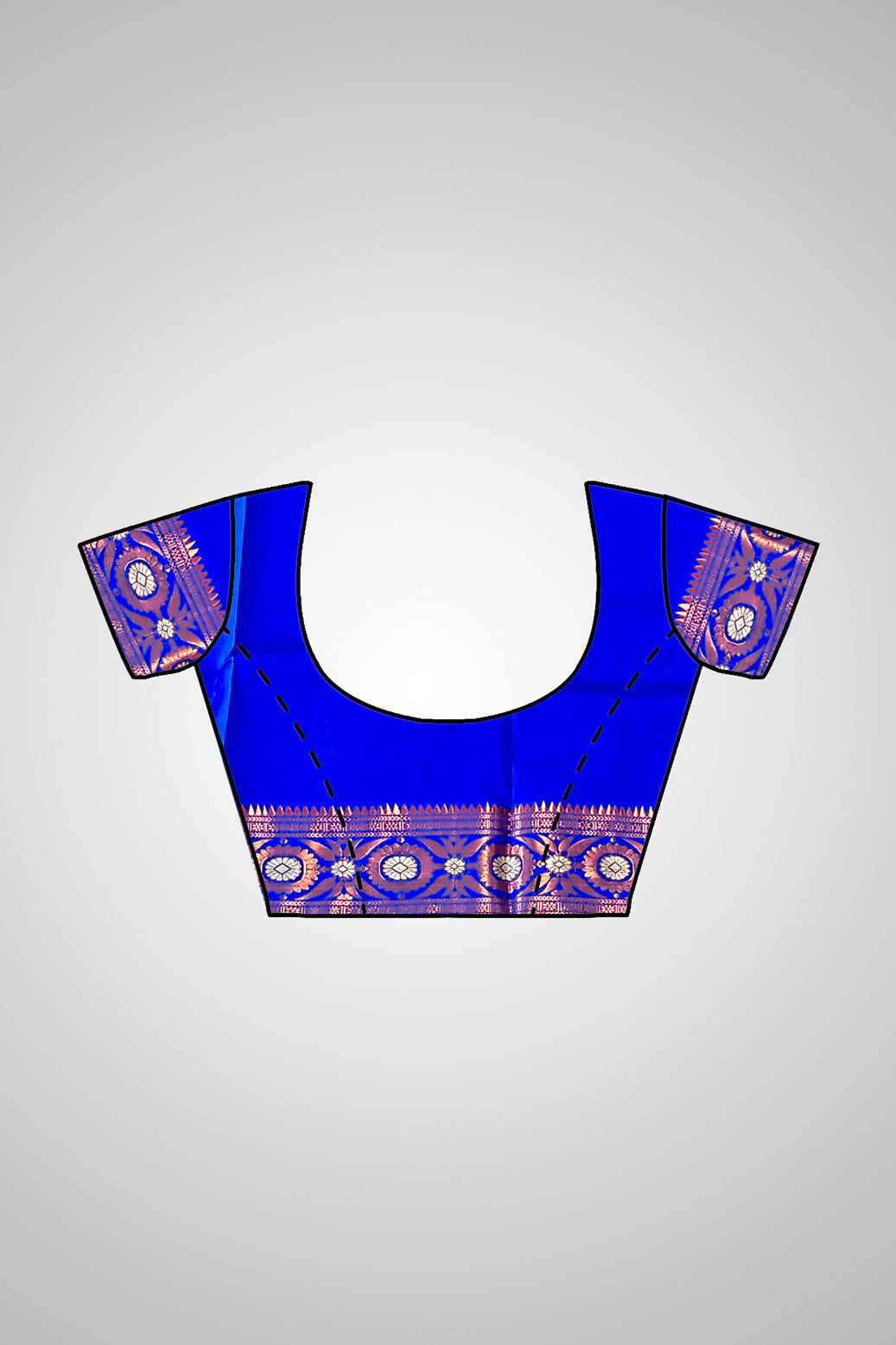 Buy Swarnachari Silk Saree online – Matching blouse with saree