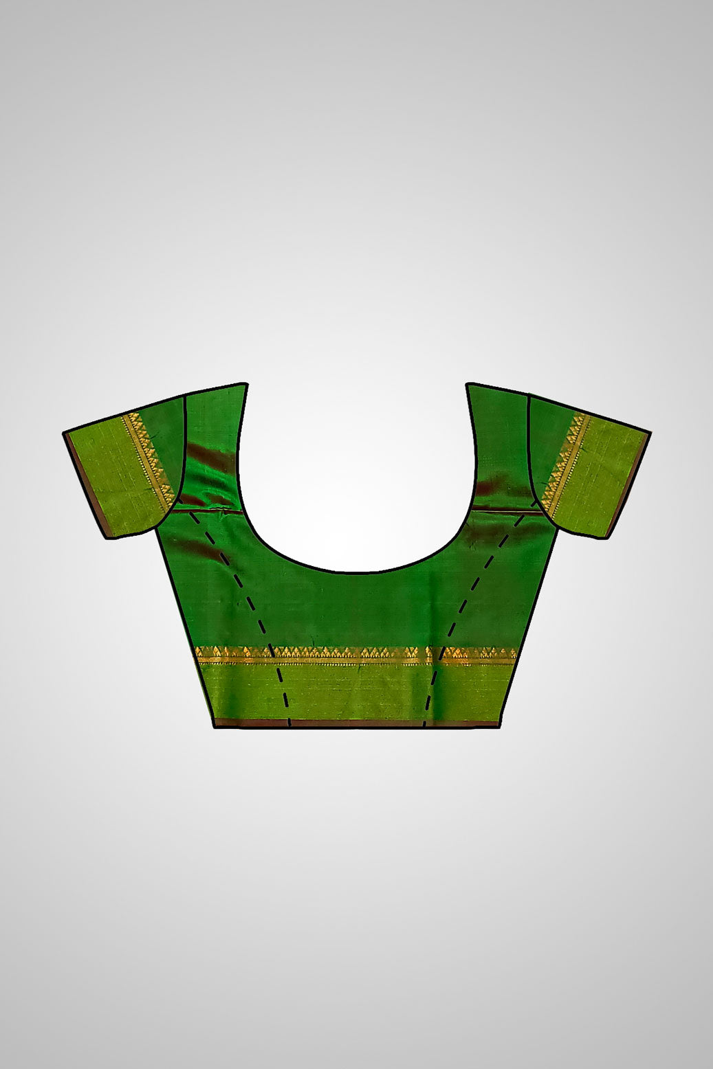 Buy Pure Silk Saree Online – Saree and blouse fabric display