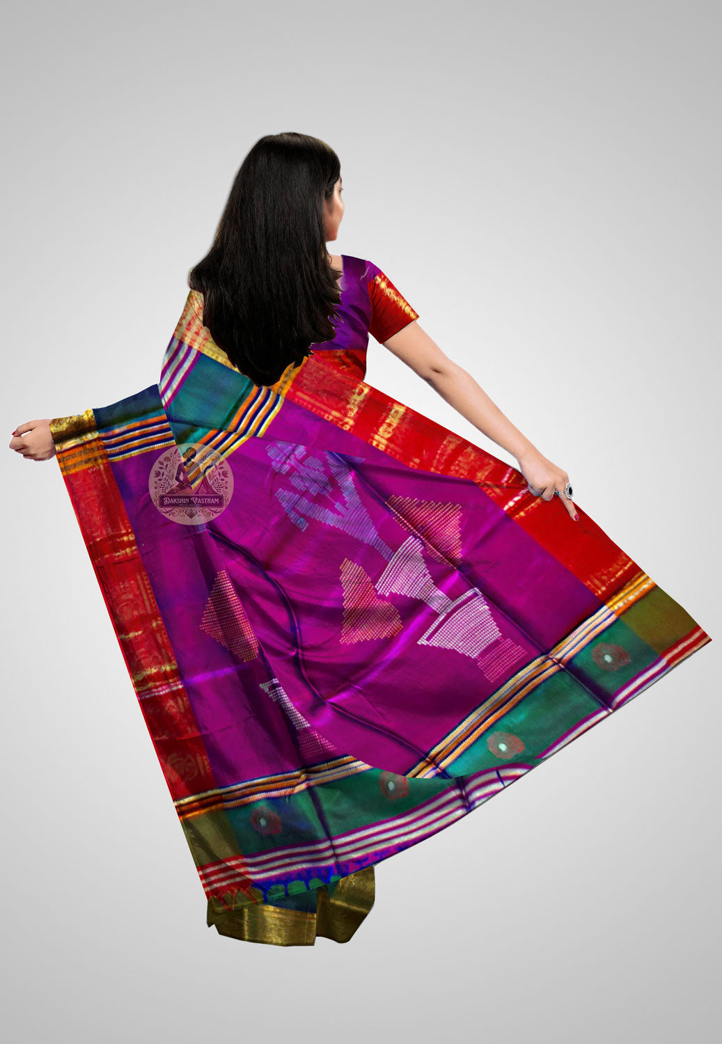 Handwoven pure silk saree ideal for weddings and festivals