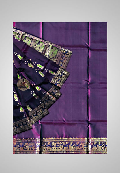 Luxurious silk saree ideal for festive and special occasions
