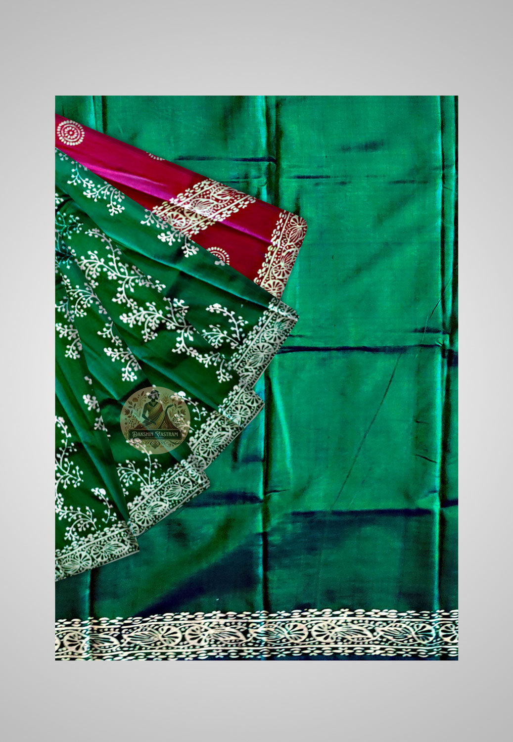 Buy Bishnupuri Katan Silk Saree online – Bishnupuri Katan Silk Saree view