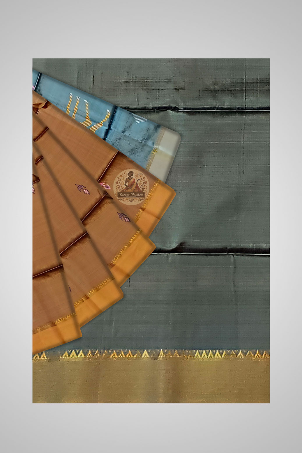 Shop Pure Katan Silk – Close-up of classic weave details