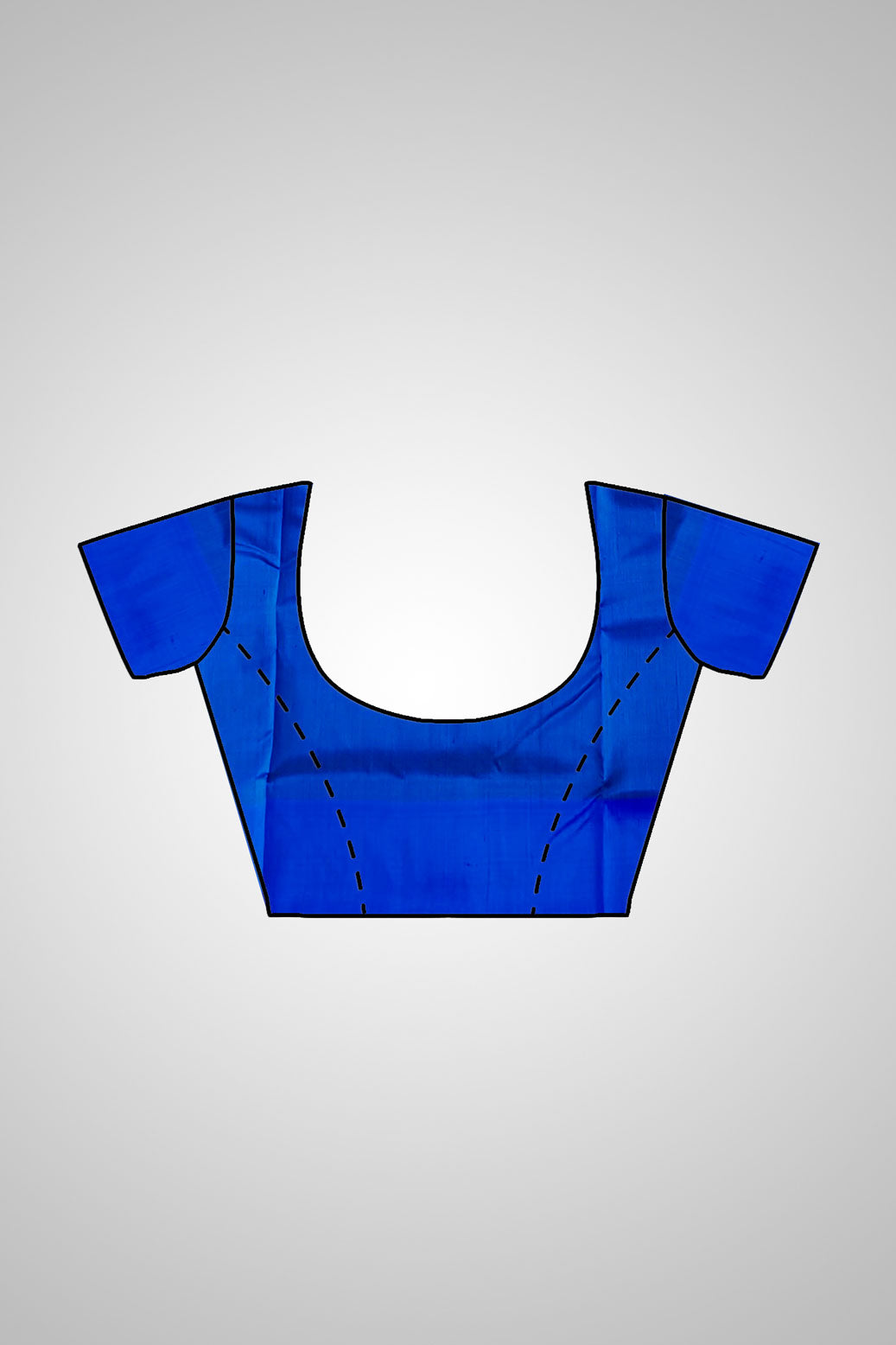 Buy Premium Bengal Silk Saree – Blouse styling with coordinated handloom finish