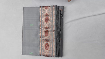 Swarnachari Saree | Handloom Swarnachari Pure Silk Saree – Classic Golden Elegance