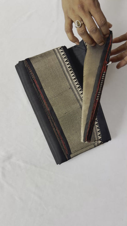 Bishnupur Katan Silk Saree | Collector's Handloom Bengal