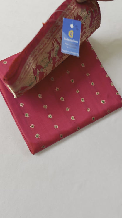 Swarnachari Saree | Handloom Swarnachari Saree – Elegant Craft & Timeless Tradition