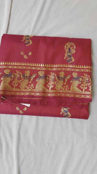 Baluchari Silk Saree | Handloom Bengal Connoisseur Gift