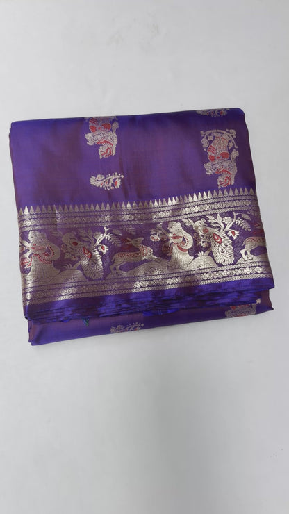 Swarnachari Pure Mulberry Silk Handloom Saree | Everyday Celebration