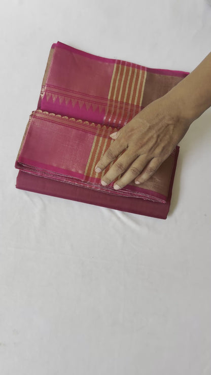 Bishnupur Katan Silk Saree | Bridal Trousseau Handloom