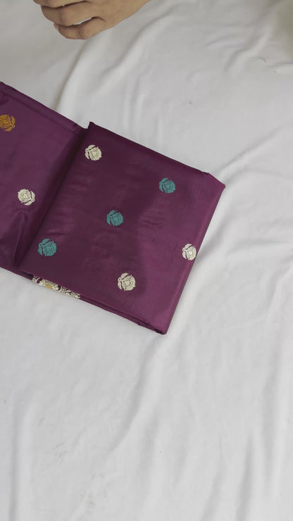 Bishnupur Baluchari Pure Silk Saree | Heirloom Handloom