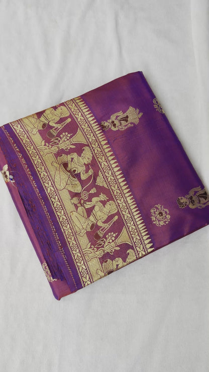 Baluchari Silk Saree | Handloom Bengal Cultural Archive