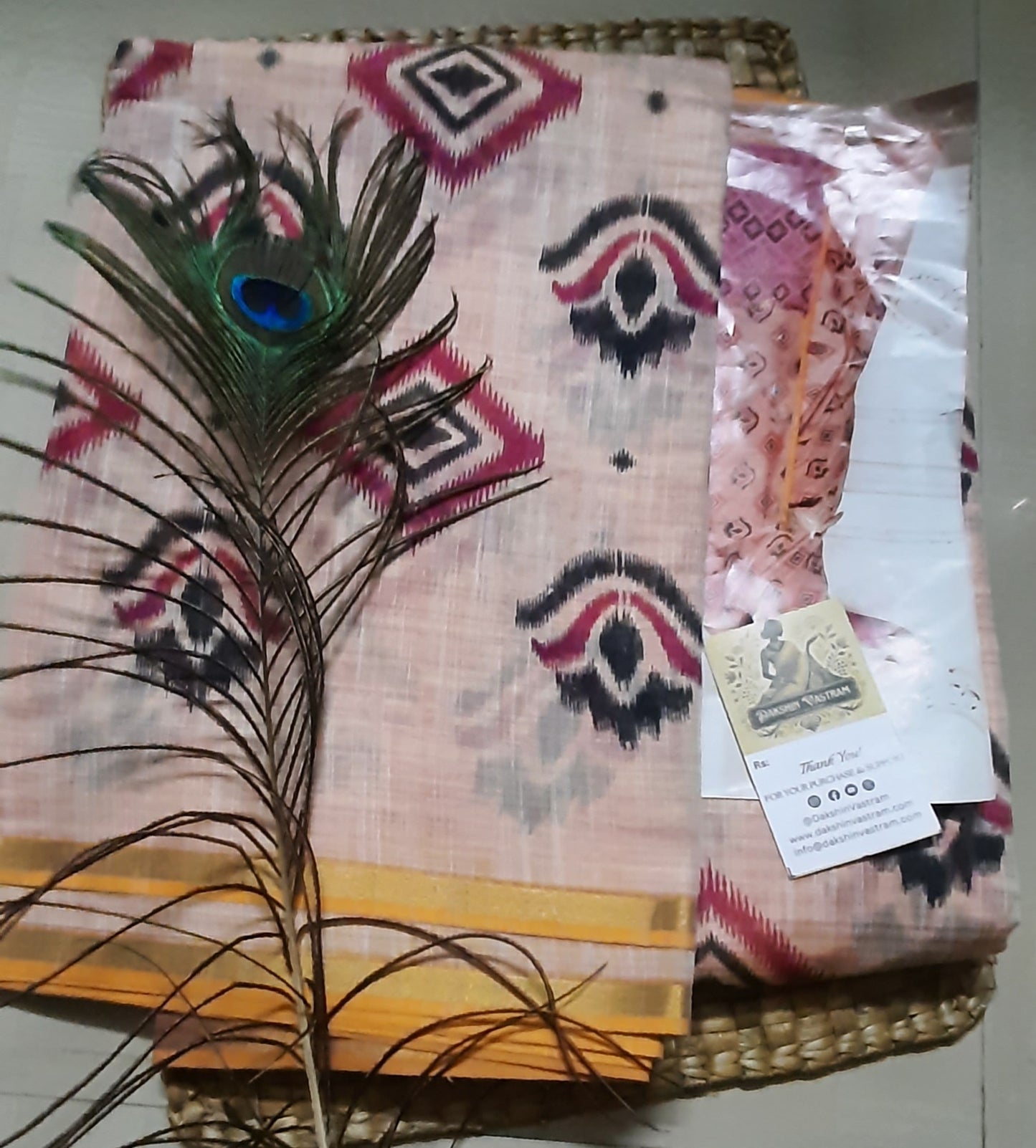 Buy Cotton Silk Saree online – Cotton Silk Saree front view
