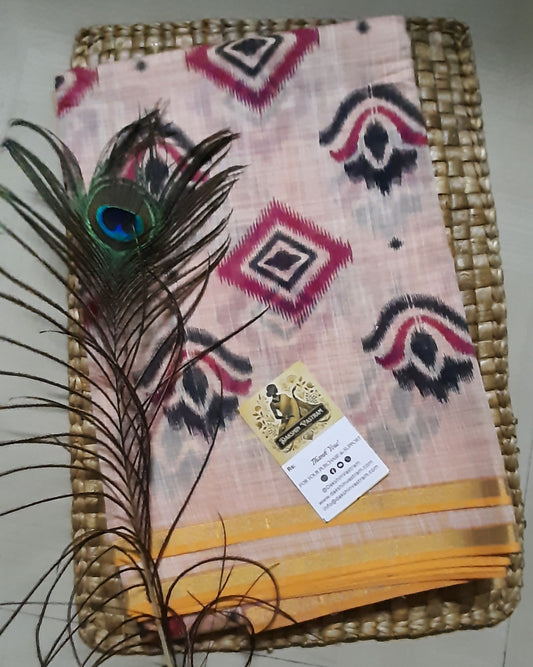 Buy Cotton Silk Saree online – Cotton Silk Saree rear view