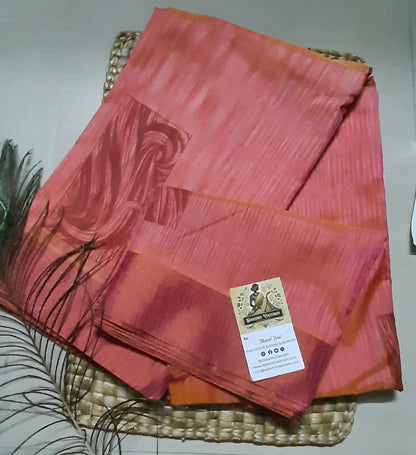 Buy Cotton Silk Saree online – Cotton Silk Saree side view