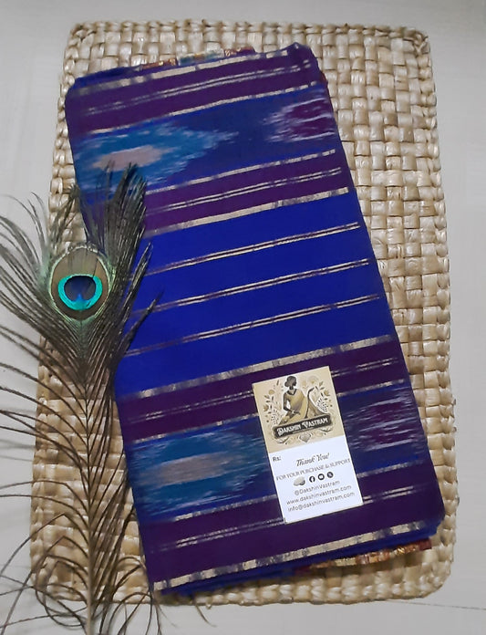 Buy Organic Cotton Kochampalli Saree online – Organic Cotton Kochampalli Saree side view